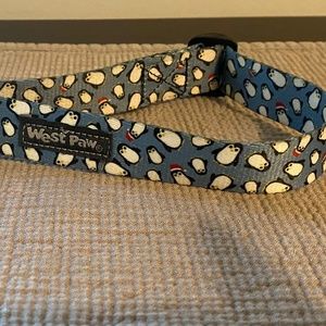 WestPaw Dog Collar, Penguins, NWOT